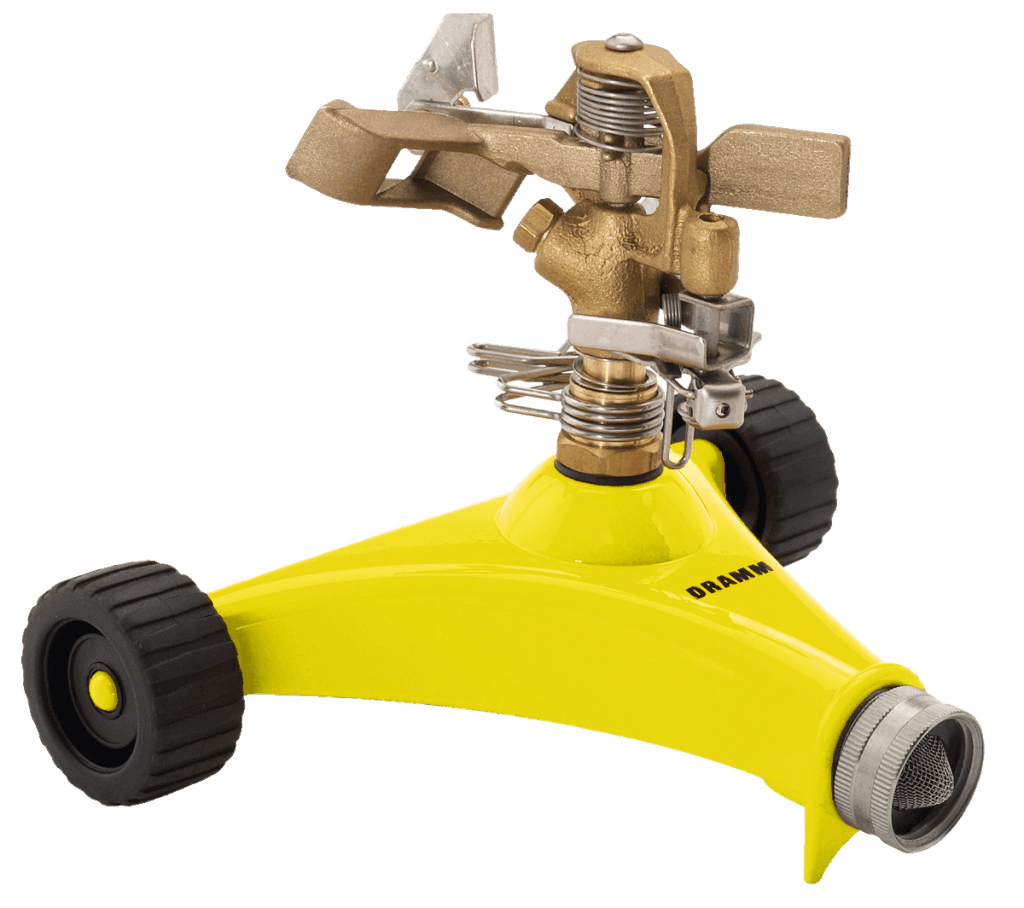 Yellow ColorStorm Impulse Sprinkler Dramm Lawn & Garden