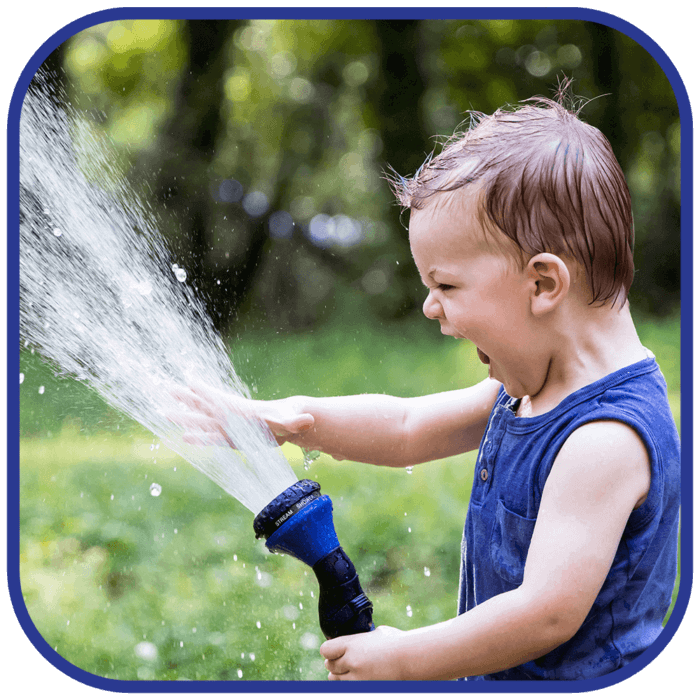 Summer Sprinkler Fun for Kids