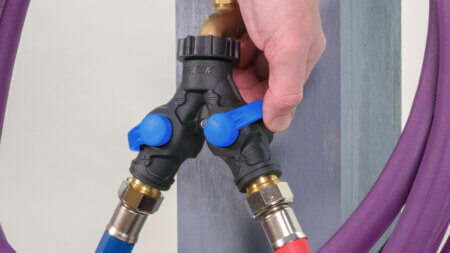 Dramm Twin High Flow Shut-Off Valve