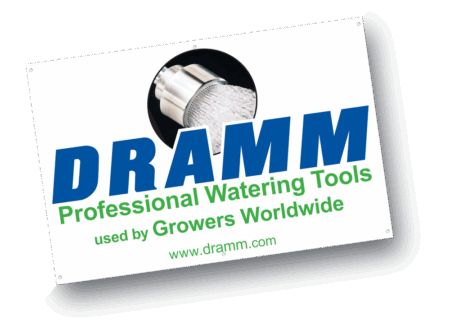 Dramm Tools Garden Center Banner