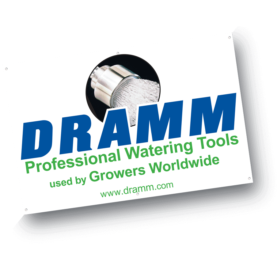 Dramm Quality Tools Garden Center Banner