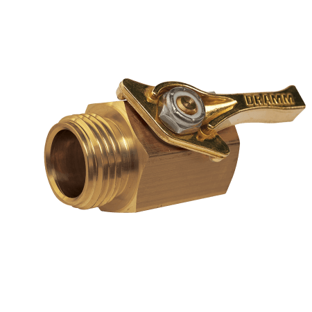 Dramm Heavy-Duty Brass Shut Off Valve 12353