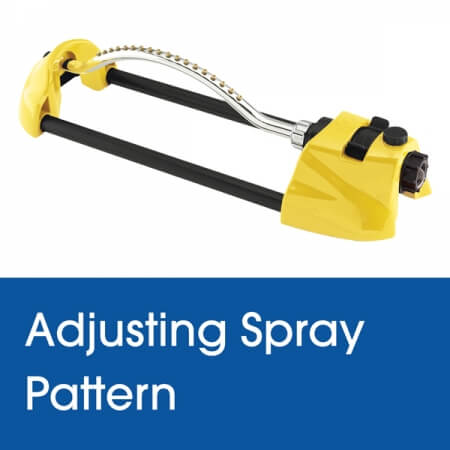 Adjusting the Spray Pattern on a Dramm Oscillating Sprinkler