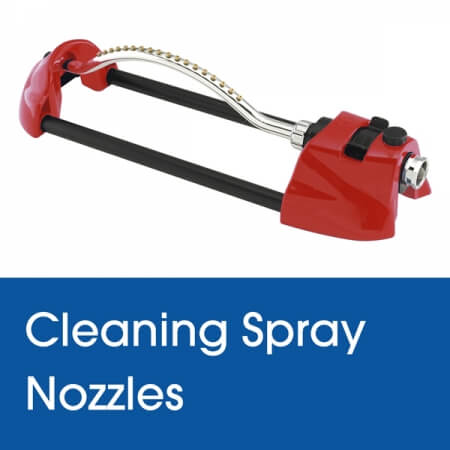 Cleaning Spray Nozzles on a Dramm Oscillating Sprinkler